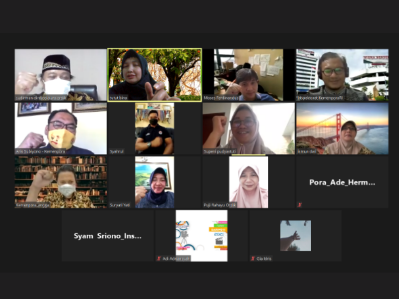 Hadiri Rapat Koordinasi dengan Inspektorat, Deputi Bidang Pembudayaan Olahraga Terus Maju Wujudkan Zona Integritas