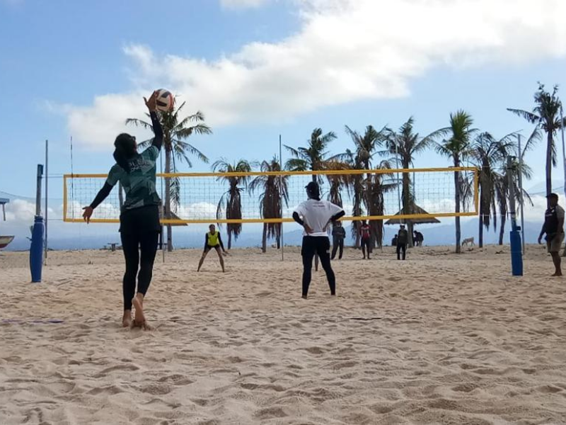 Tingkatkan Jam Terbang dan Pengalaman Bermain, Kemenpora Kirim Tim Voli Pantai PPLM Try In di Bali