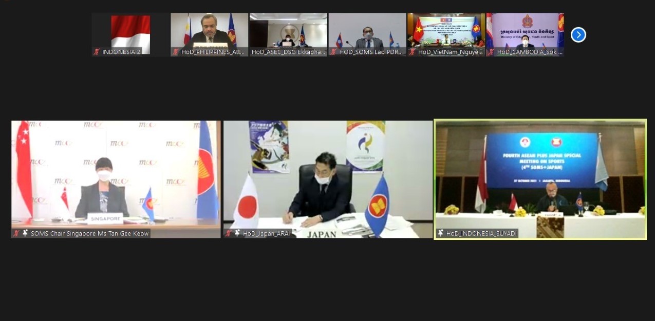Indonesia Hadiri Twelfth ASEAN Officials Meeting on Sports (SOMS-12)