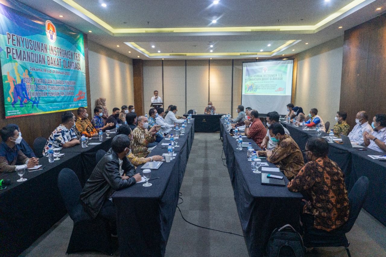 Kemenpora Gelar Rapat Penyusunan Instrumen Tes Pemanduan Bakat Olahraga