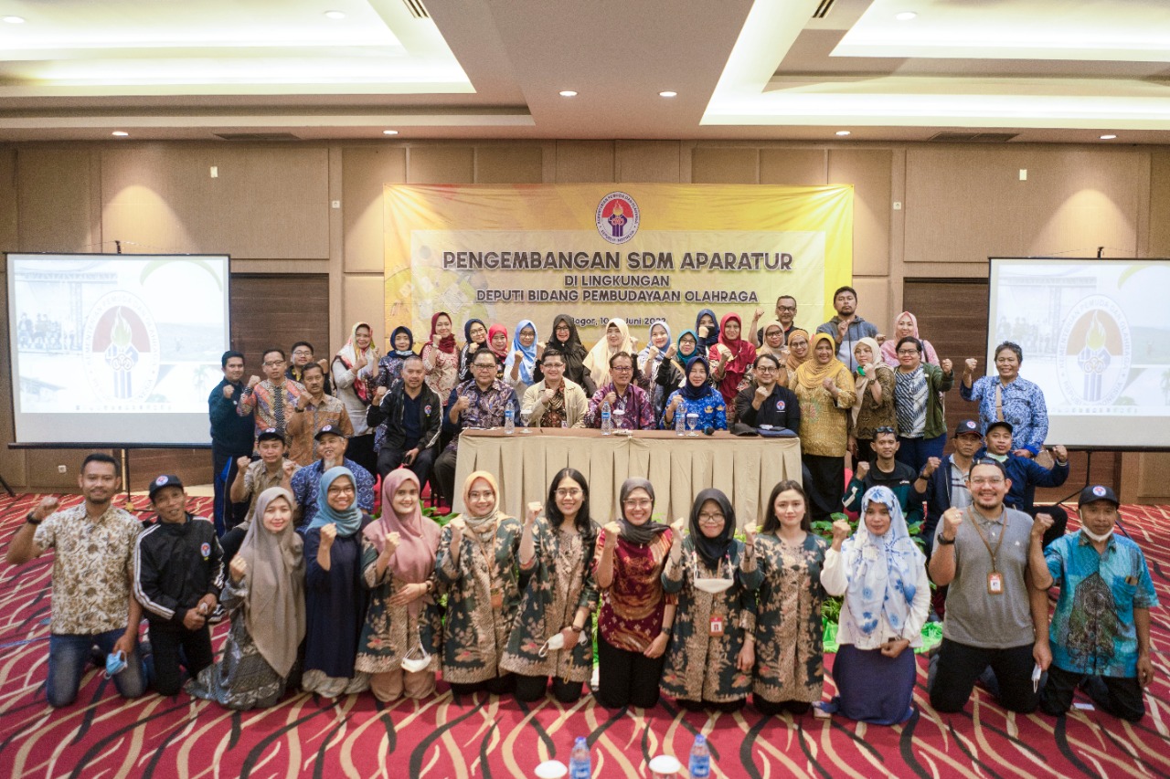 Tingkatkan Kemampuan SDM, Deputi Bidang Pembudayaan Olahraga Adakan Kegiatan Pengembangan SDM