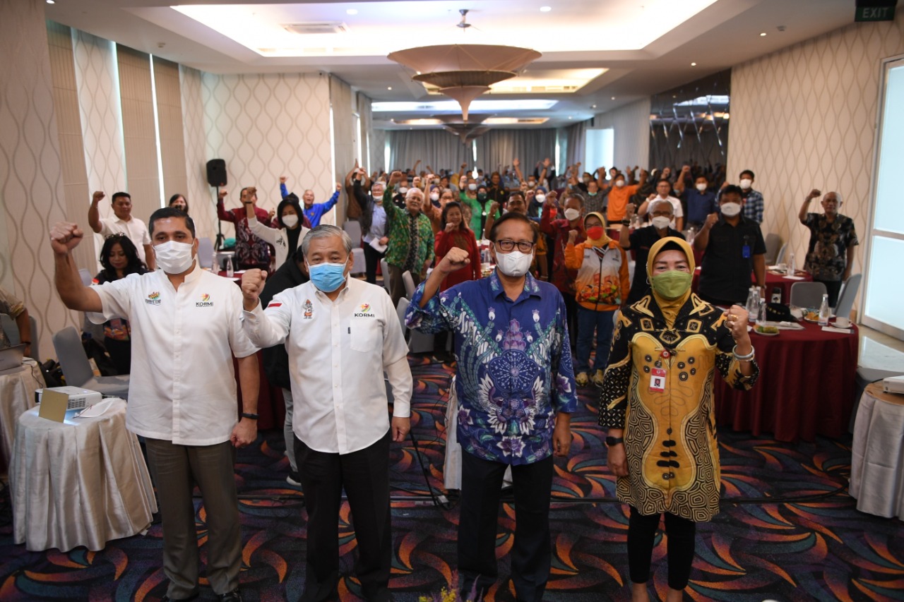 Jelang Satu Minggu Menuju Fornas VI, Kemenpora Gelar Rapat Kerja Persiapan