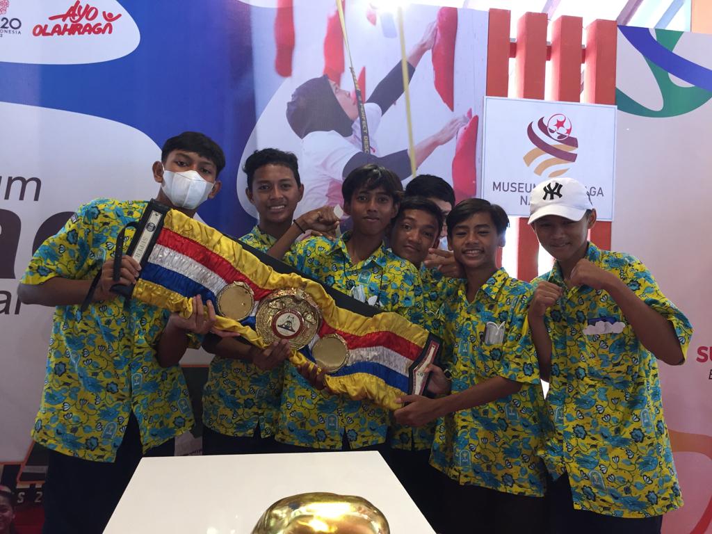 Museum Olahraga Nasional mengikuti Pameran Bersama Cross Musea Bangkit Pemuda di Surabaya