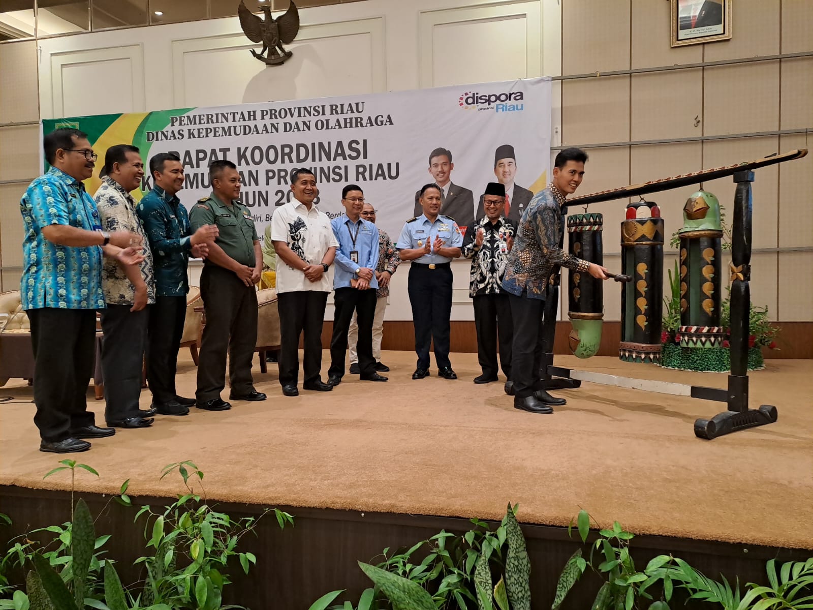 Dukung Sinkronisasi Program Kepemudaan Riau, Kemenpora Hadiri Rapat Koordinasi Kepemudaan Provinsi Riau