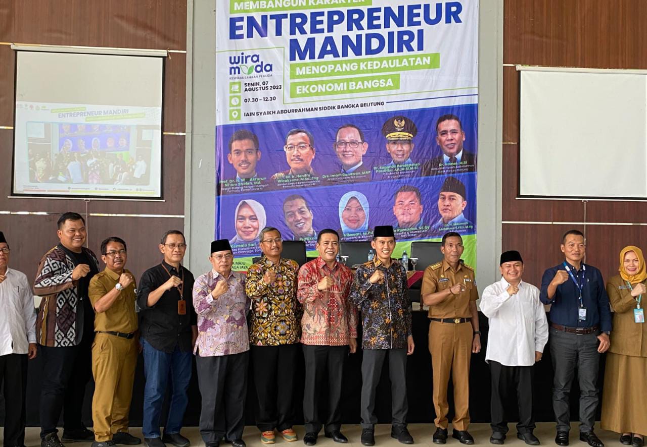 Bangun Karakter Entrepreneur Mandiri, Kemenpora bersama IAIN SAS Bangka Belitung Gelar Kuliah Kewirausahaan Pemuda