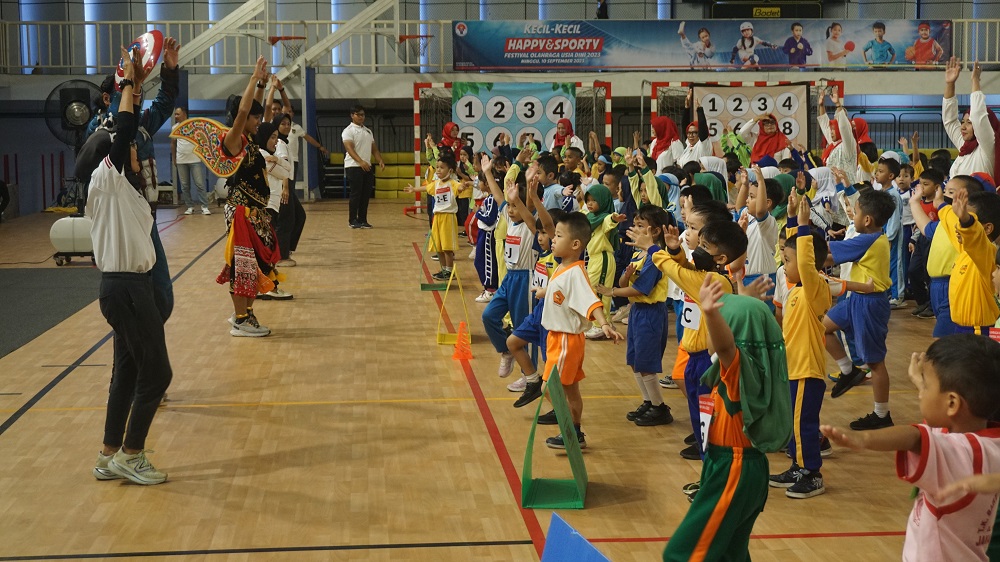 Festival Olahraga Usia Dini 2023: Kecil-Kecil Happy & Sporty
