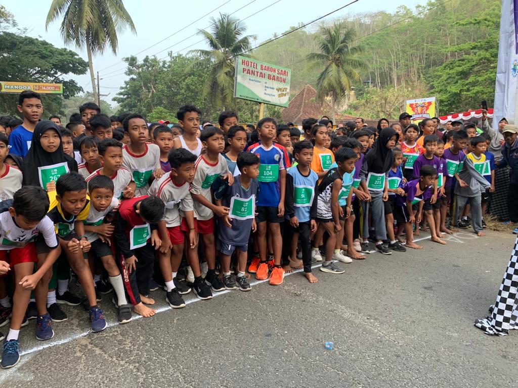 Gunung Kidul Meriah, Masyarakat Ramaikan Gelaran Baron 10K dan Tarkam Kemenpora