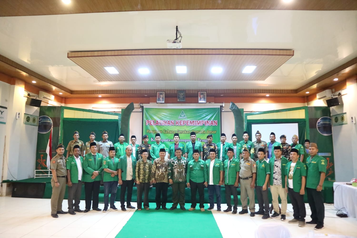 Kemenpora Hadir Di Pelatihan Kepemimpinan Gerakan Pemuda Ansor di Lampung Tengah