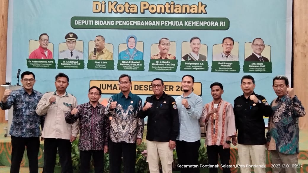Kemenpora Menggelar acara kewirausahaan di Pontianak dengan tema mengangkat tema “Membangun Karakter Entrepreneur Mandiri”