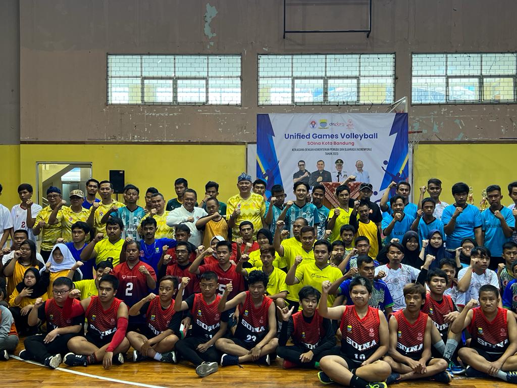 Unified Bola Voli SOIna Digelar di Bandung