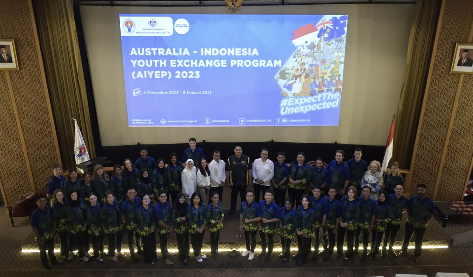 Courtesy Call Australia - Indonesia Youth Exchange Program (AIYEP) 2023