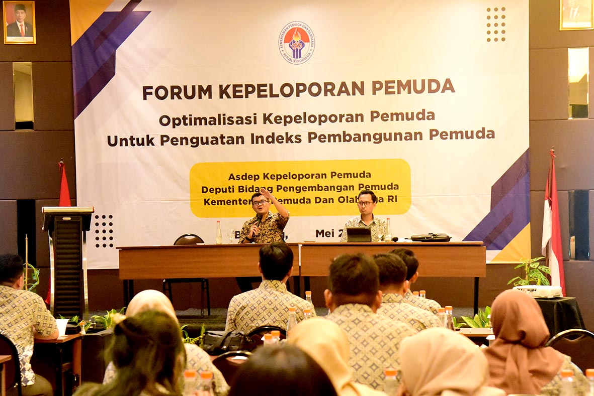 Berbicara pada Forum Kepeloporan Pemuda Kemenpora, Reza Indragiri Tekankan Pentingnya Diskusi Tingkatkan Konektivitas Pemuda