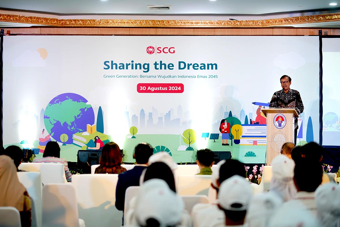 Buka Anugerah Beasiswa SCG Sharing the Dream, Kemenpora Apresiasi Peran SCG Dalam Memajukan Pendidikan Pemuda