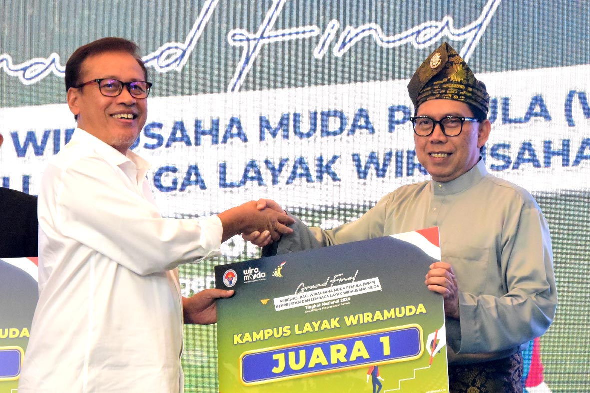 Gelar Apresiasi  WMP Berprestasi  dan Lembaga Layak  Wirausaha Muda Tingkat Nasional Tahun 2024, Kemenpora Ciptakan Ekosistem Wirausaha dari Tingkat Daerah.