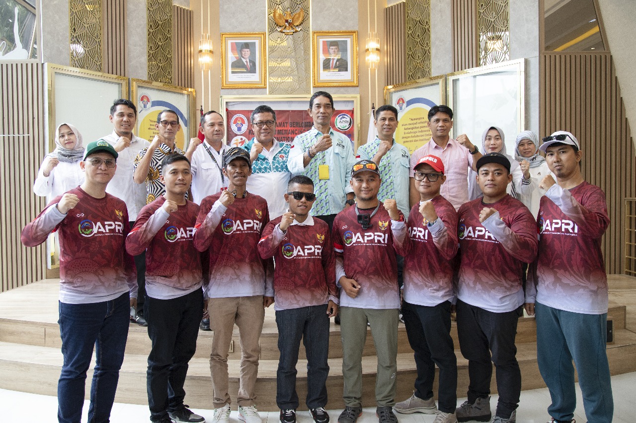 Kemenpora Lepas Kontingen Memancing Indonesia Mengikuti International Monsoon Casting Tournament 2024 di Malaysia
