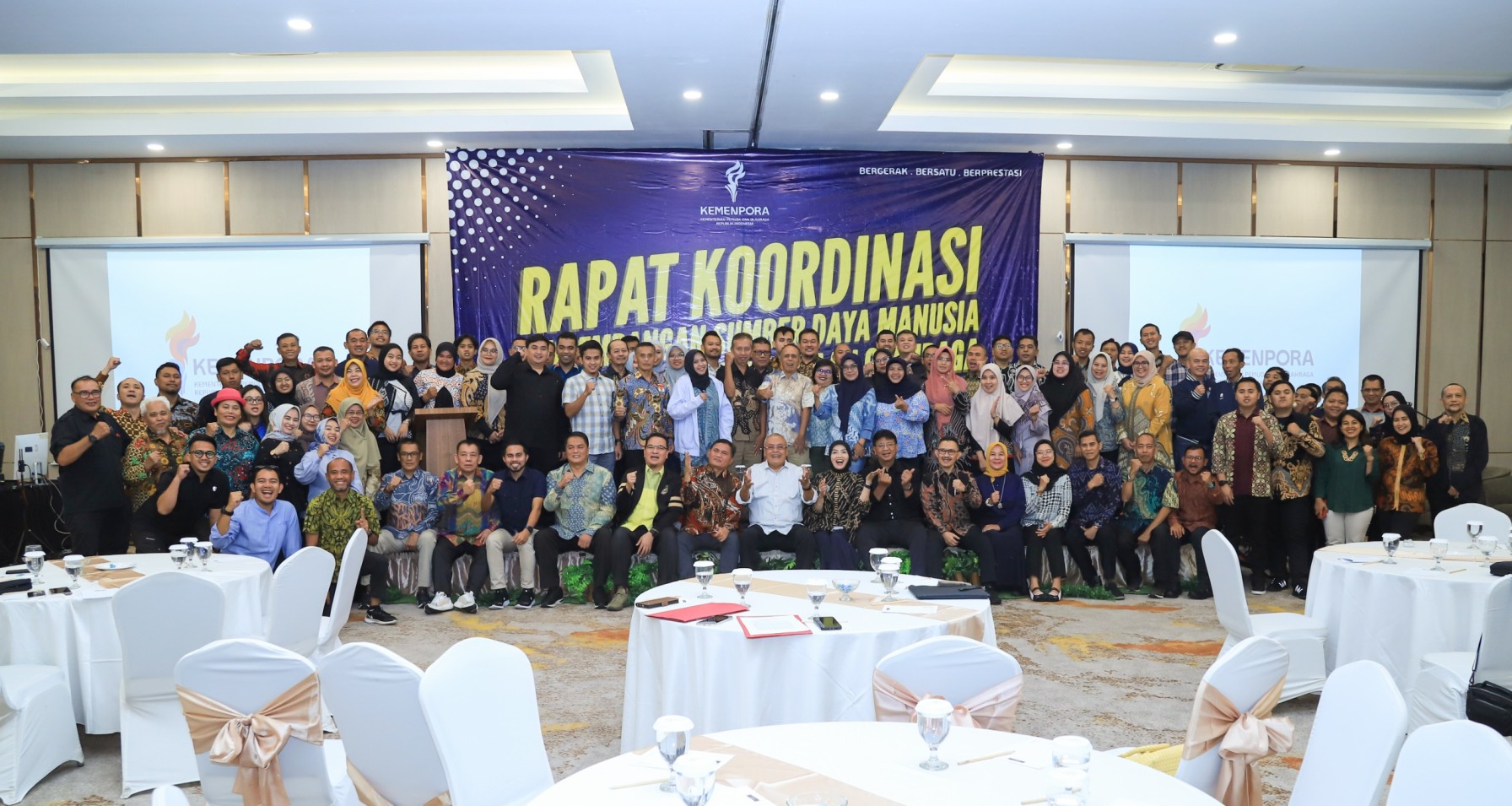 Sesmenpora Tekankan Pentingnya Peranan Pegawai Kemenpora Sukseskan Gerakan Pembudayaan Olahraga Nasional