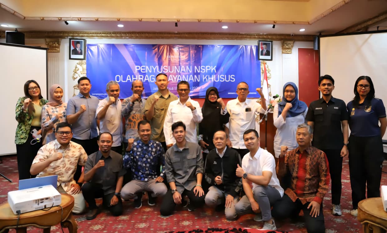Penyusunan NSPK Olahraga Layanan Khusus untuk Perkuat Inklusi