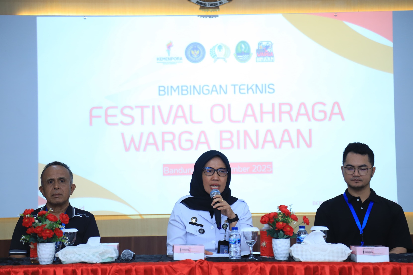 Bimbingan Teknis Festival Olahraga Warga Binaan Digelar di Lapas Perempuan Kelas IIA Sukamiskin