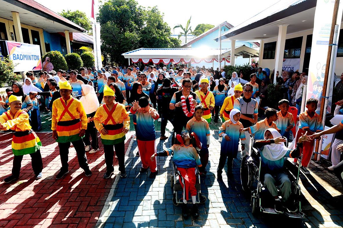 Gelaran FOD Kota Ternate Bentuk Pengembangan Olahraga Penyandang Disabilitas