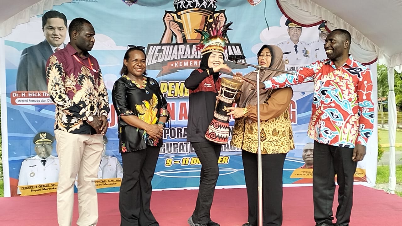 Kejuaraan Tarkam Resmi Bergulir di Merauke, Bangkitkan Semangat Olahraga di Ujung Timur Indonesia