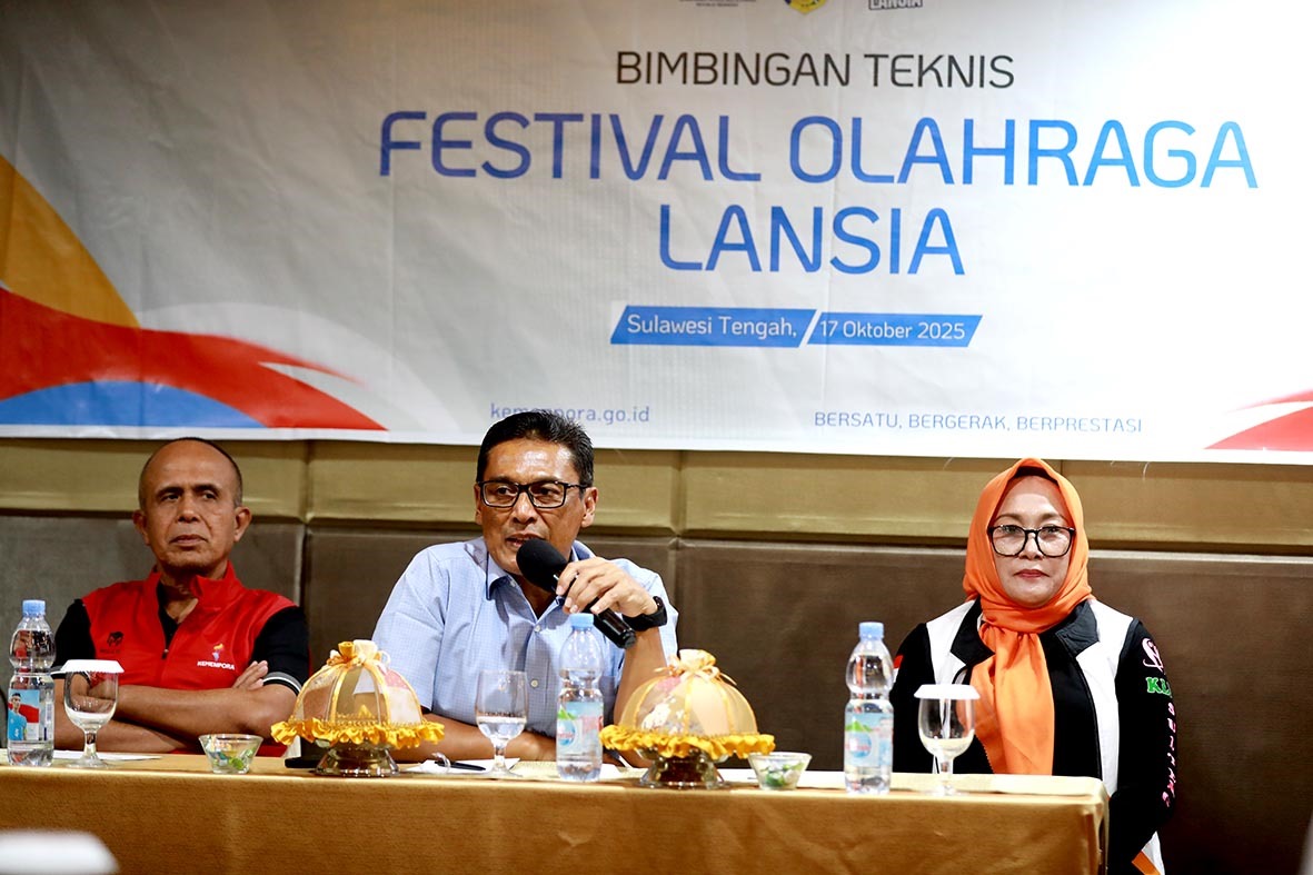 Gelar Bimtek FOL di Kota Palu, Kemenpora Tegaskan FOL Bagian Prioritas Nasional