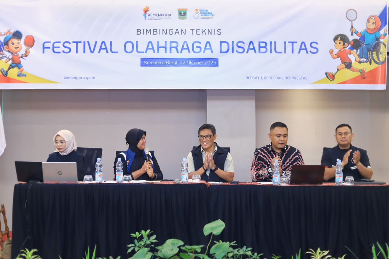 Kemenpora Gelar Bimtek Olahraga Disabilitas di Padang, Siapkan Sekolah dan Guru Jadi Penggerak Inklusi