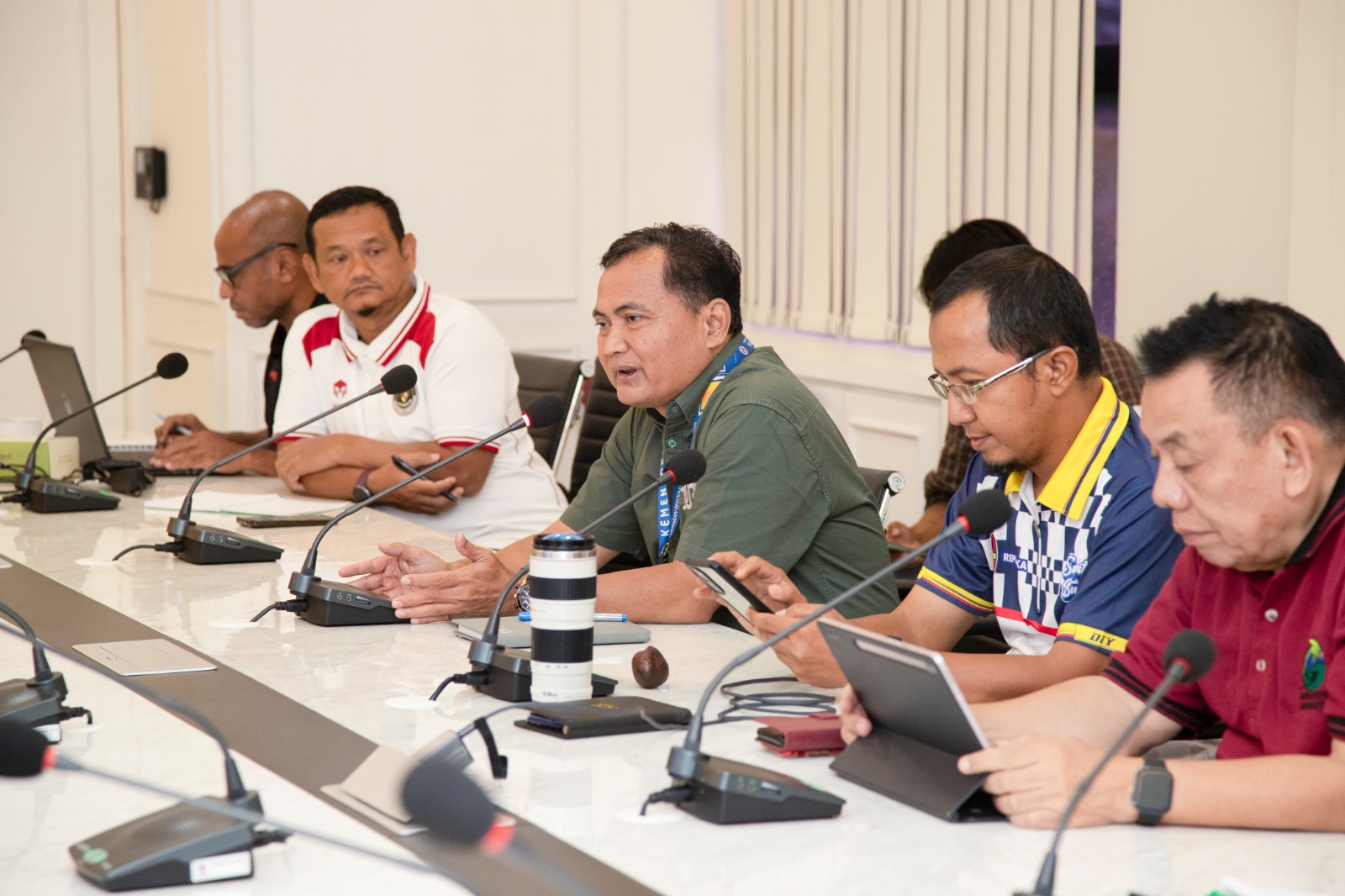 Kemenpora Menerima Kunjungan DPRD Kota Tidore Kepulauan