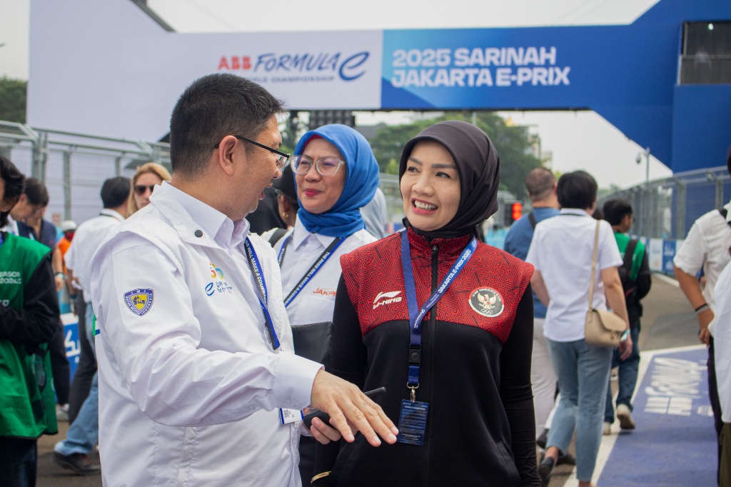Kemenpora Hadiri Jakarta E-Prix 2025