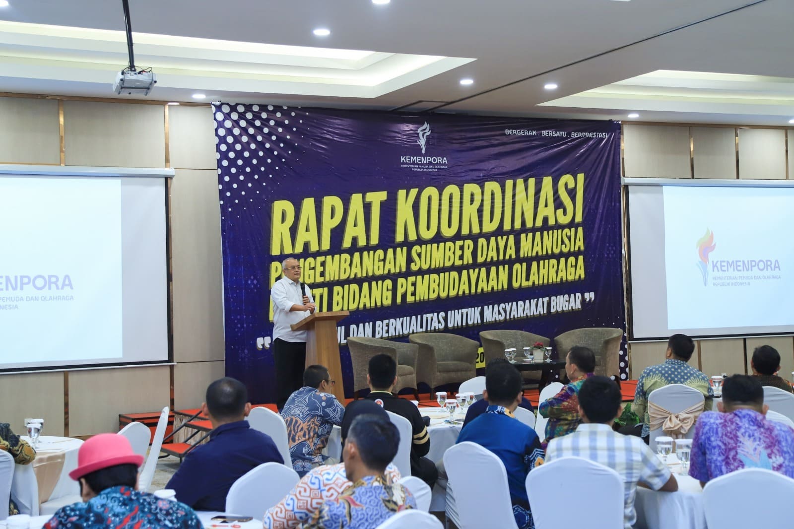 Rapat Koordinasi Pengembangan SDM Bidang Pembudayaan Olahraga: Wujudkan Masyarakat Bugar