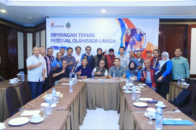 Jelang Festival, Kemenpora Gelar Bimtek untuk Pegiat Olahrga Lansia di Bandung