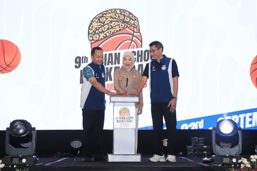 Pembukaan Meriah 9th Asian School Basketball Championships di Solo