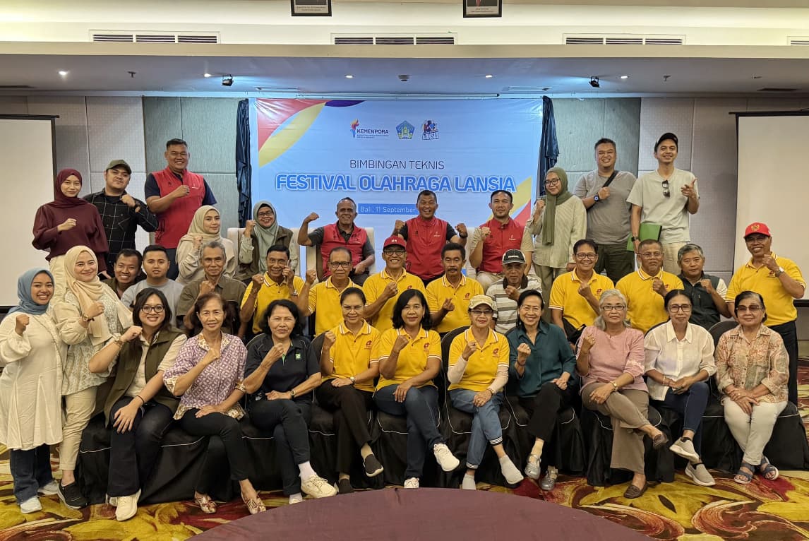 Bimbingan Teknis Festival Olahraga Lansia Bali 2025