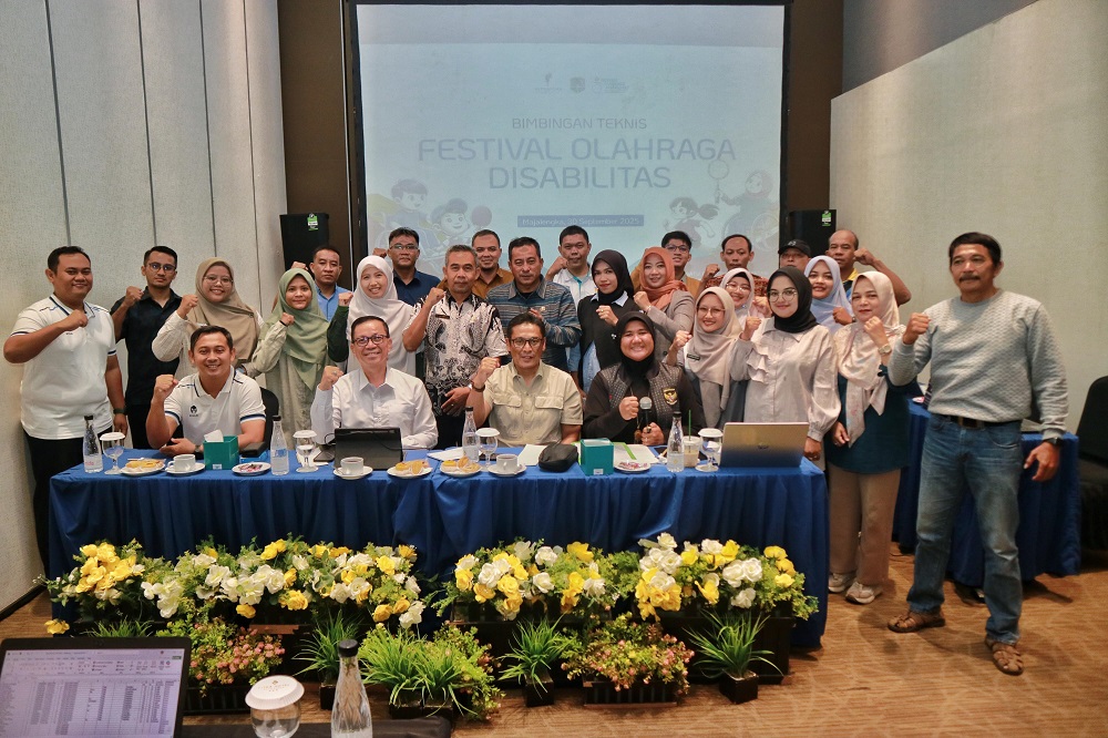 Bimtek Festival Olahraga Disabilitas 2025 di Kota Majalengka